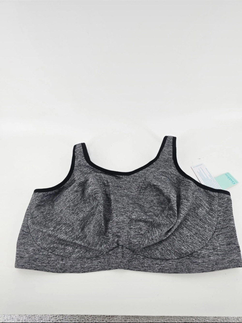 NWT Goddess Heather Gray Wireless Comfort Bralette 44I